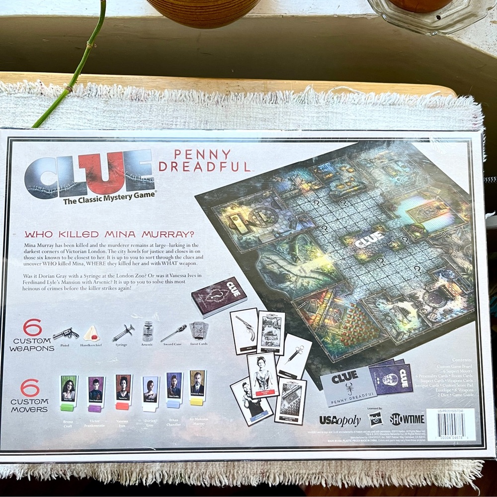 Penny Dreadful Clue Board Game, 2015 NIB - Picture 14 of 15